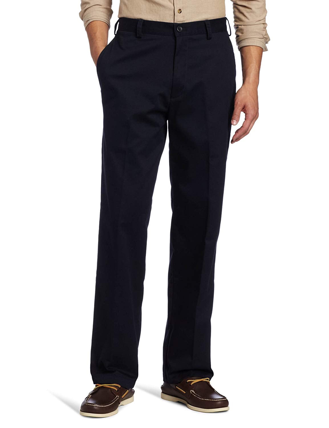 izod flat front pants