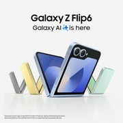 Samsung Galaxy Z Flip6 Cell Phone, Factory Unlocked Android Smartphone, 512GB, Compact, Foldable Design, One-Hand Control, Best Selfies, Full Cover Screen, US Version, 2024, Silver Shadow
