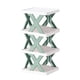 thumbnail image 2 of Organizador de zapatos de plástico - Estantería de almacenamiento de 5 niveles que ahorra espacio, ABS multicapa apilable para armario, entrada y residencia, 2 of 7