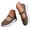 Brown, variant on Women's Woven Walking Shoes Breathable Orthopedic Slip on Sneakers Comfortable Memory Foam Casual Nurse Flats (Beige,9)