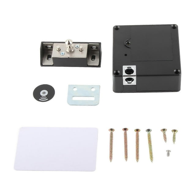 RFID Smart Drawer Lock for Home Office, Smart Cabinet Lock, Invisible Electronic Reader