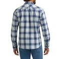thumbnail image 2 of Wrangler® Men's Long Sleeve Plaid Shirt, 2 of 3