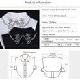 thumbnail image 3 of CAILDANL Fake Collar Detachable Blouse Collar Half Shirts Faux False Collar for Women & Girls Favors, 3 of 7