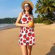 thumbnail image 3 of Disketp Cartoon Ladybug para Vestido sin Mangas para Mujeres, Vestidos de Verano para Mujeres, Casual y Holgado para la Playa, 3 of 7