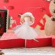 thumbnail image 5 of Corazón Ángel árbol de Navidad colgante interior al aire libre jardín decoración, 5 of 5