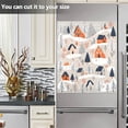 thumbnail image 3 of Yayeee Magnetic Dishwasher Cover for The Front Decoration Home Kitchen Machine Sticker Protector, Cartoon Gray Houses, 3 of 6