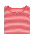 thumbnail image 2 of Wonder Nation Girls Short Sleeve Rib Tee, Sizes 4-18 & Plus, 2 of 3