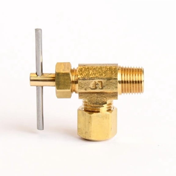 Oatey 4017484 0.25 x 0.125 in. Brass Angle Compression Valve - Pack of 5