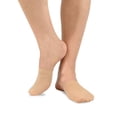 thumbnail image 4 of TeeHee Womens Seamless Toe Topper Liner Socks 5-Pack with Non-Skid Bottom, 4 of 9