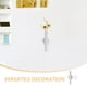 thumbnail image 3 of GOOHOCHY 2Ud Florero De Pared Autoadhesivo Metálico Para Hogar Moderno Y Plateado, 3 of 8