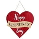 thumbnail image 2 of Cartel colgante para el Día de San Valentín, decoración de puerta, aniversario en forma de corazón, decoraciones para el Día de San Valentín, placa de Macarena Signo del día de San Valentín, 2 of 8