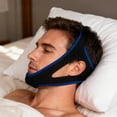thumbnail image 2 of 2 Pcs Anti Snoring Chin Strap, Adjustable Chin Strap Made of Diving Material, Triangle Jaw Strap to Keep Mouth Closed, Snoring Solution for Improved Sleep, 2 of 5