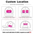 thumbnail image 3 of SLECKTON Custom Baseball Cap Brand Logo Design DIY Sun Hat Embroidery Print Photo Washed Retro Cotton Cowboy Hat Adult Wholesale RWJDXD, 3 of 7