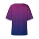 thumbnail image 4 of mfyjkho Tops Para Salir, Camiseta Informal De Manga Corta Con Cuello En V, Holgada Y Cómoda, Para Mujer, Primavera Y Verano 2025 Tops Para Salir M, 4 of 8
