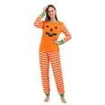 thumbnail image 6 of Baozhu Family Matching Halloween Pajama Sets - Halloween Pumpkin Sleepwear Sizes for All Ages, 6 of 12
