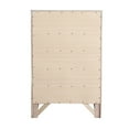 thumbnail image 4 of Marilla Silver Champagne 5-Drawer Chest of Drawers (32 in. L X 17 in. W X 48 in. H), 4 of 5