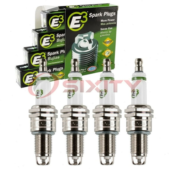 4 pc E3.46 E3 Spark Plugs compatible with 1034 105 1128 114 116 1233 1263 1290 194 196 2023 2105 2115 2140 2212 2319 2320 2404 2405 2415 2489 2635 2712 2738 2744 2757 2763 2851 300 3000 3002 3004 301