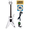 thumbnail image 2 of Dean ML 79 F CWH  PACK Solid-Body Electric Guitar, Classic White, Bundle, 2 of 4