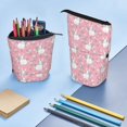 thumbnail image 4 of Picia Rabbit And Flower Print Telescopic Pencil Case, Telescopic Pen Holder Telescopic Pencil Pouch Bag Stationery Pencil Case Box Storage Organizer Makeup Bag, 4 of 6