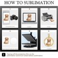thumbnail image 4 of shiyou-24 Pcs Sublimation Rhinestone Trays Pendant Set, Including 6 Double Sided Blank Rhinestone Bezel Trays, 6 Pcs Thick Chains with 12 Sublimation Discs for DIY Jewelry Making, 4 of 4