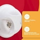 thumbnail image 3 of sensor de humo con alarma blanco, 3 of 6