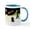 White/Blue Inside, variant on CafePress - Night Flight/Dachshund LH Mug - 11 oz Ceramic Mug - Novelty Coffee Tea Cup