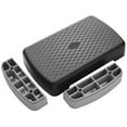 thumbnail image 3 of BalanceFrom Adjustable Workout Aerobic Stepper Step Platform Trainer, 18-Inch, Black/Gray, 3 of 5