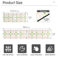 thumbnail image 3 of Yayeee Faucet Mat for Kitchen Sink 14.7" Diatomite Long Splash Guard Pad, Retro Yellow Stars, 3 of 7