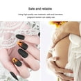 thumbnail image 2 of Puntas de Uñas NikouMX 24 Piezas Postizas con Llama Negras, 2 of 8