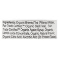 thumbnail image 5 of LZHF Just Ice Tea Organic Half Tea & Half Lemonade Tea, Kosher, 16 Fluid Ounces (Pack Of 12), 5 of 5