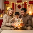 thumbnail image 4 of DIY Chinese New Year Lion Dance Lantern with LED Lights and Carrying Pole, Traditional Mid-Autumn Festival Portable Paper Lantern for Kids and Adults, Handmade Festival Decoration & Gift, 4 of 7