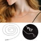 thumbnail image 3 of La moda de las mujeres 18 pulgadas collar de plata cadena de cuello sin colgante de plata collar de cadena para las mujeres, 3 of 8