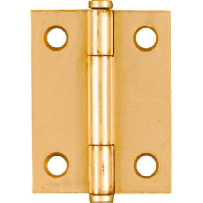N146 639 2 In Brass Cabinet Hinge 2 Pack