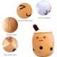 thumbnail image 3 of 9.5 pulgadas Boba Tea Plush Mini Kawaii Plushies Juguete Lindo Bubble Milk Tea Squishy Suave Almohada de Felpa para Niños Niñas Regalos de Cumpleaños (Marrón), 3 of 5