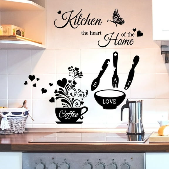 AOOYOU Kitchen and Coffee Wall Stickers