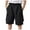 Black, variant on BOBOGOJP Kids Camo Cargo Shorts Boys Pull On Military Summer Camouflage Bermuda Shorts Khaki for Size 8-9 Years