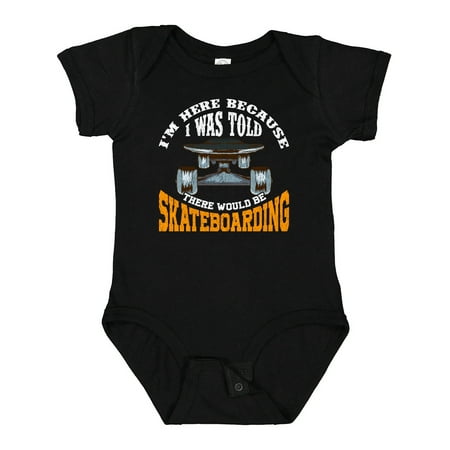 

Inktastic Skateboarding Funny Skater Gift Gift Baby Boy or Baby Girl Bodysuit