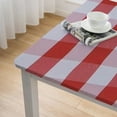 thumbnail image 5 of HAOXIT Square Checkered Tablecloth Water Resistance Antiwrinkle Spillproof Heavy Weight Gingham Table Cloth for Buffet Banquet Parties Event Holiday Dinner 36*36, 5 of 8