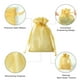 thumbnail image 2 of Bolsas de regalo de organza QIANF, 20 unidades, 15 x 23 cm, con cordón dorado, 2 of 7