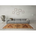 thumbnail image 3 of Ahgly Company Indoor Rectangle Oriental Brown Industrial Area Rugs, 2' x 5', 3 of 4