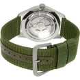 thumbnail image 3 of Seiko Montre Automatique pour Hommes 5 SNZG09K Nylon Vert Auto-Vent Mode, 3 of 3