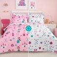 thumbnail image 4 of Juego de cama Joiedomi Full de 7 piezas de microfibra para niños Princess, 4 of 7