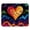 Multicolor, variant on PhooArto Comfortable Mouse Pad Heart Beat Colorful Pattern Desktop Mousepad , 21 x 25 cm Mouse Mat, Non-Slip Rubber Base, Improves Speed and Precision