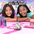 thumbnail image 3 of Slime Riders - Slime Toy Race Track Builder with Motorized Rechargeable Car - Sparkles The Unicorn, 3 of 7