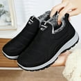 thumbnail image 4 of Chenyee Warm Boots for Women Warm Fleece Lined Slip On Ankle Snow Booties Comfortable Water-proof Work Shoes, 4 of 5
