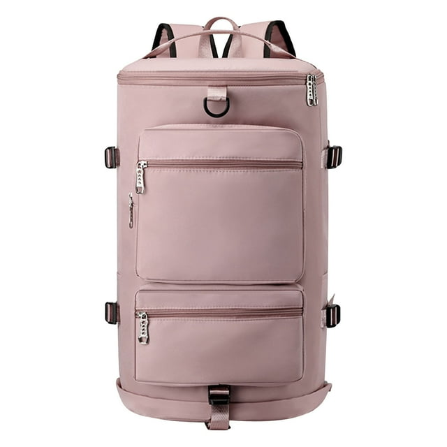 Fiudx Mochila de Gran Capacidad, Correas de Hombro Desmontables, Diseño Multicompartimento, Bolsa Ligera para Fitness y Viajes, Material de Poliéster Duradero, Ideal para Senderismo, Tamaño 49 X 29 X