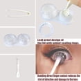 thumbnail image 3 of Kit de estuches para lentes de contacto Erewa con espejo y 3 estuches de solución, 3 of 7