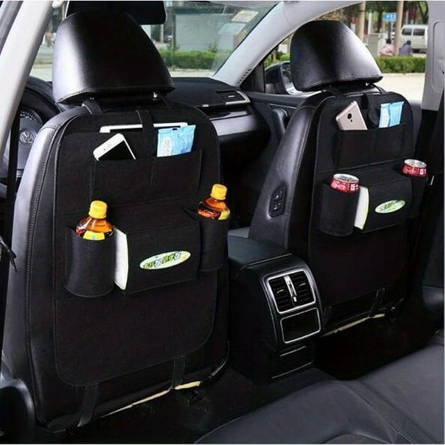 1pc Multifunctional Universal Auto Car Back Seat Organizer Holder Ceiling Hanging Storage Bag