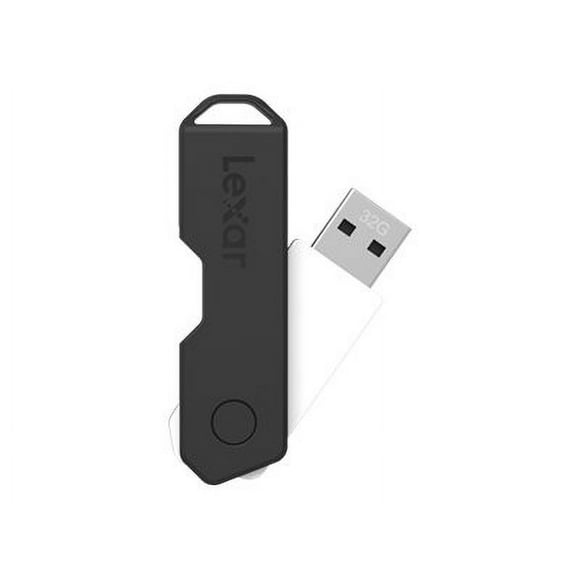 Lexar JumpDrive TwistTurn2 - Clé USB - 128 Go - USB 2.0 - Noir