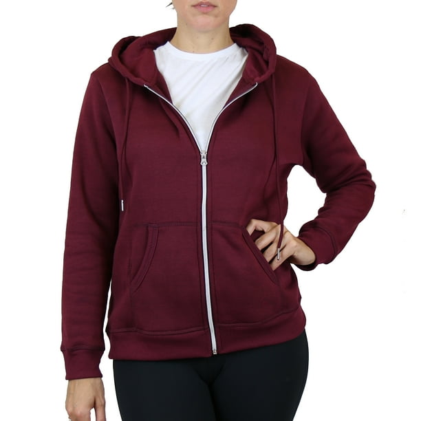 Galaxy by Harvic GBH Women's FleeceLined Zip & Pullover Hoodie (S
